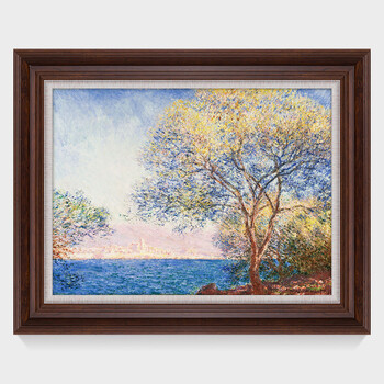 奕境-欧式客厅风景油画 美式餐厅挂画玄关装饰画卧室书房油画走廊过道