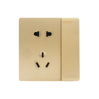 贵派goldp 贵派开关照明86型开关插座面板 a9金幻影开关 全面屏大按键