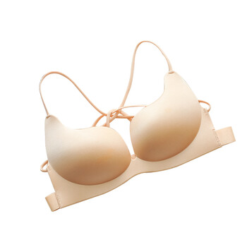 黑色打底吊带内衣文胸美背防走光抹胸无钢圈高中生少女裹胸小胸罩