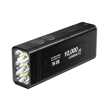 奈特科尔（NITECORE）TM10K 10000流明超亮超强光手电远射户外搜索灯体积小巧电池容量高 出厂标配(内置电池)QC快充USB