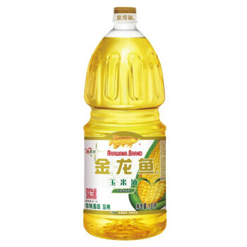 金龙鱼 食用油 非转基因 压榨 玉米油1.8L