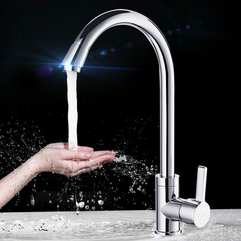 厨房水龙头厨房水槽冷热水龙头洗菜盆304不锈钢龙头单冷龙头 a1款