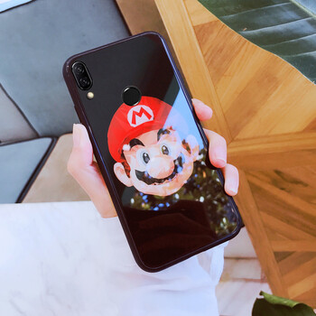 沃晶索网红华为nova3手机壳玻璃套防摔全包边nova3时尚简约男女情侣