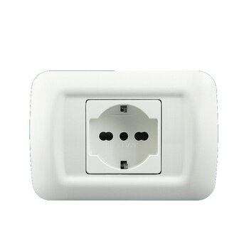 意式插座 意大利118型pc面板意规墙壁开关 暗装意标电源插座带usb y