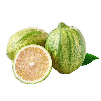 玉芝拼 美国品种新奇士柠檬 斑马柠檬 粉红柠檬 新鲜 生鲜品 8个 约