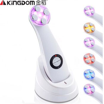 金稻超声波导入仪蓝光按摩美容棒太阳能Y型棒