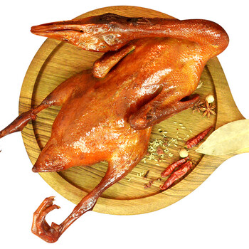 福建特产熏鸭零食卤味小吃私房菜辣熟食鸭肉 1000克秘制熏鸭(香辣味)