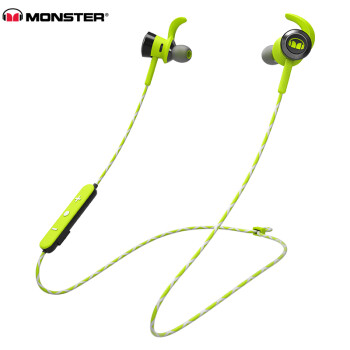 魔声（Monster）iSport Victory 爱运动胜利 无线蓝牙入耳式耳机 带麦手机耳机 运动耳机 绿色