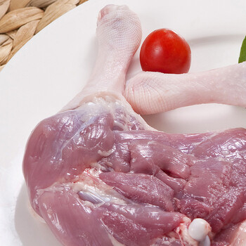 华英 精切鸭腿 鸭全腿 600g/袋 瘦肉型樱桃谷鸭 酱卤鸭腿 烤鸭烧烤