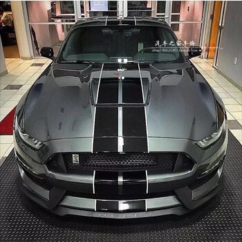 福特野马gt汽车拉花蒙迪欧福克斯福睿斯引擎机盖个性潮流改装贴纸