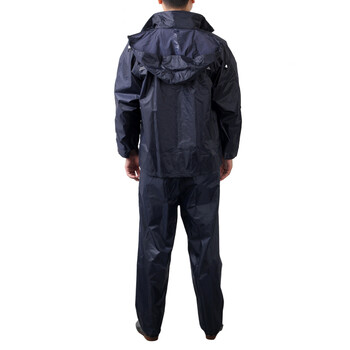 
                                        天堂雨衣雨裤套装 单人分体雨衣套装成人男女摩托车户外骑行防风防水 带帽子 藏青 XXL适合175-180cm                