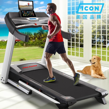 美国ICON爱康 智能跑步机 家用静音智能iFit实景跑遍全球健身器材 PETL59716