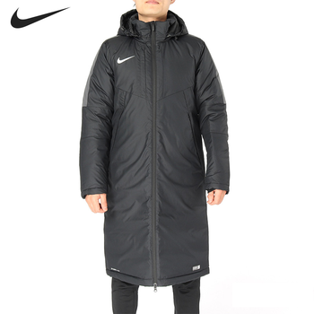 耐克长款棉服运动男中长款防风风衣ar4502国家队冬训大衣nike棉衣中超