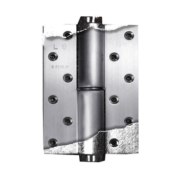 不锈钢隐形门合页液压缓冲自动关门弹簧合页铰链定位闭门器合页 拉丝