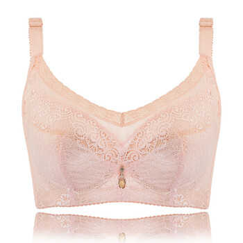 特大码文胸罩杯大胸显小调整型内衣大罩杯薄款fghij 肤色 85c