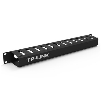 19英寸1u标准机架机柜式理线环 防尘网线理线器 线缆管理器