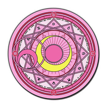 ap百变小樱魔法阵地毯魔卡少女樱 宿舍寝室拍照试衣间