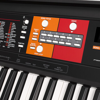 雅马哈(yamaha) psr- f51 儿童成人初学入门娱乐电子琴61键_电果自营