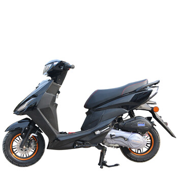 忝臻 鬼火八代摩托车踏板车125cc燃油助力车摩托车跑车前碟刹后鼓刹