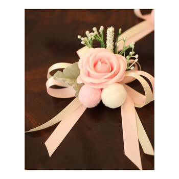 婚庆用品 新郎新娘结婚胸花仿真花婚礼配饰 伴郎伴娘父母胸花配花