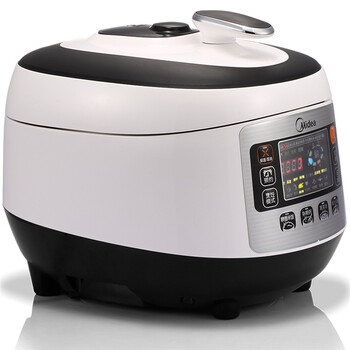 美的（Midea） 电压力锅5L 双胆高压锅 智能方煲 韩式电脑版压力锅 WSS5033