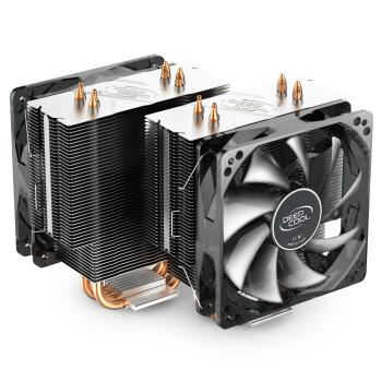 九州風神(deepcool) 玄冰400 cpu散熱器(多平臺/支持am4/4熱管/智能