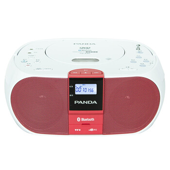 熊猫530蓝牙cd播放机光盘u盘mp3插卡dvd复读机音响收音机便携式学生