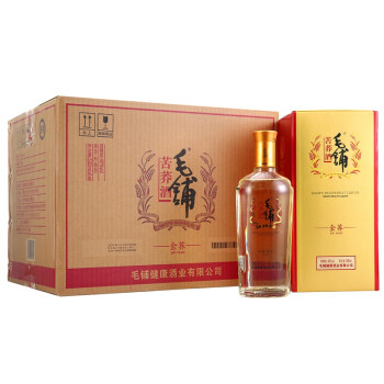 劲牌 劲酒 毛铺苦荞酒 金荞 42度 500ml*6瓶 整箱装 白酒（新老包装随机发货）