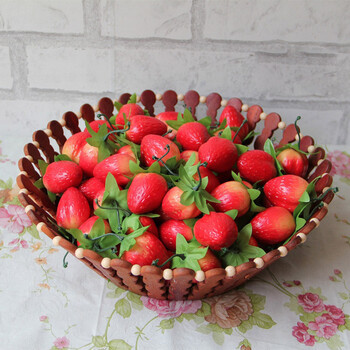 欣尘假水果假草莓泡沫迷你小水果模型道具玩具装饰工艺品【图片 价格 