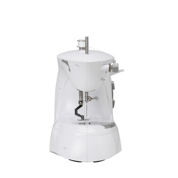 webb威柏208小型缝纫机家用电动台式多功能缝纫机家用迷你双线手持衣车脚踏送礼佳品 绿色版