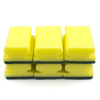 普业 海绵百洁布 洗碗棉(6块装) py-0111