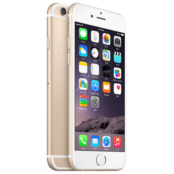【北京移动购机赠费】Apple iPhone 6 (A1586) 16GB 金色 移动4G手机