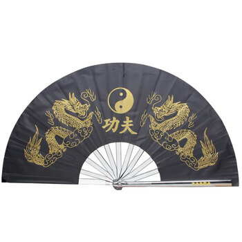 逐波zooboo 太极扇功夫扇子响扇加重武术扇太极表演扇