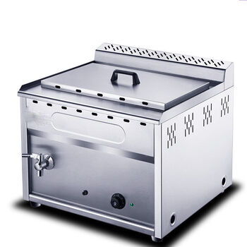 油水分离电炸锅 油炸炉 电热油水炸锅炸油条麻花机商用