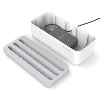 奥睿科(orico) pb1028 充电器收纳盒线缆收纳盒理线充电支架电源线