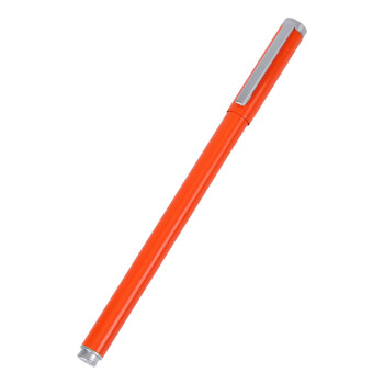 晨光(M&G)文具0.5mm黑色中性笔 全金属子弹头橙色笔杆签字笔 优品系列水笔 单支装AGPX9702