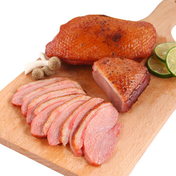 雄丰 原味鸭胸肉 烟熏风味 180g*10袋