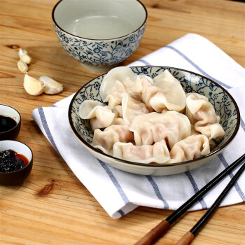 湾仔码头虾皇水饺400g24只早餐食品速食半成品面点生鲜速冻饺子