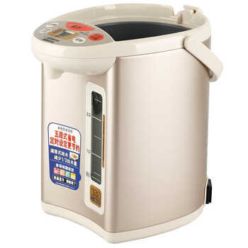 
                                        象印（ZO JIRUSHI）电热水瓶家用电水壶/烧水壶3L容量 四段保温电热水壶微电脑可定时CD-WBH30C（粉棕色）                