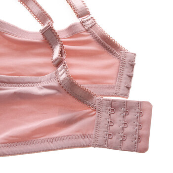 aimer文胸花样年华3/4罩杯中模杯调整型聚拢女士内衣 am11hc1桃皮粉色