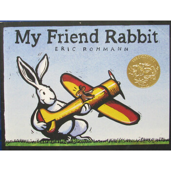 > my friend rabbit我的朋友兔子原版进口外文儿童绘本