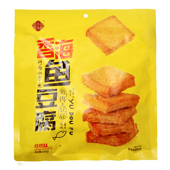 香海 鱼豆腐 烧烤味245g 豆腐干豆干即食下酒菜休闲零食小吃