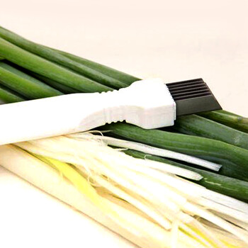 
                                        莎朗 手柄型切葱器 葱丝刀 切菜器 刨菜器                