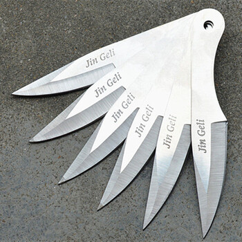 英戈复仇者飞镖飞刀绑腿刀暗器户外防身练习飞牌扑克飞镖针剑 白金版