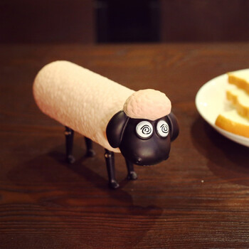 创意立体小羊呆萌可爱女生便携随手杯水杯牛奶杯子情侣杯潮流 粉红色