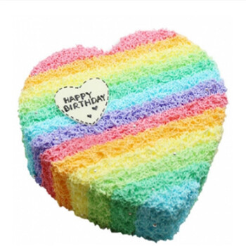 彩虹水果生日蛋糕店生日礼物福鼎广州深圳汕头惠州珠海揭阳佛山河源