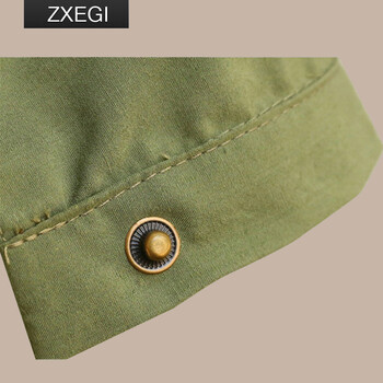 ZXEGI女装 新款日韩休闲清新个性时尚雪纺拼接无袖大码马甲女款秋韩版M02 军绿色 均码
