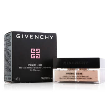 GIVENCHY 纪梵希 轻盈无痕明星四色散粉 #1 12g +凑单品