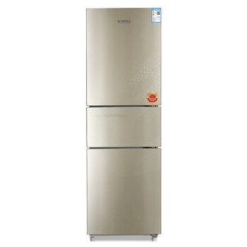 索伊soyea 252升 三开门电冰箱 风冷无霜变温软冷冻冰柜 bcd-252wse