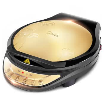 美的(midea)电饼铛家用双面加热悬浮烤盘微电脑一键菜单煎烤机wjcn30d